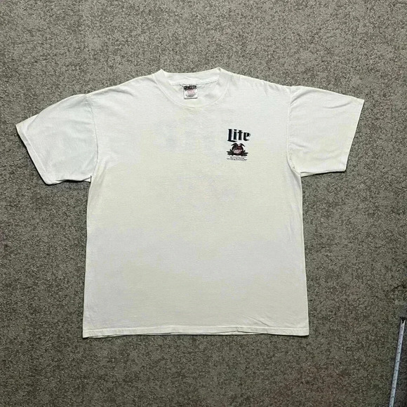 VTG 1996 NFL Super Bowl XXX 30 Sun Devil Stadium Arizona T-Shirt Men's XL White - Picture 3 of 8